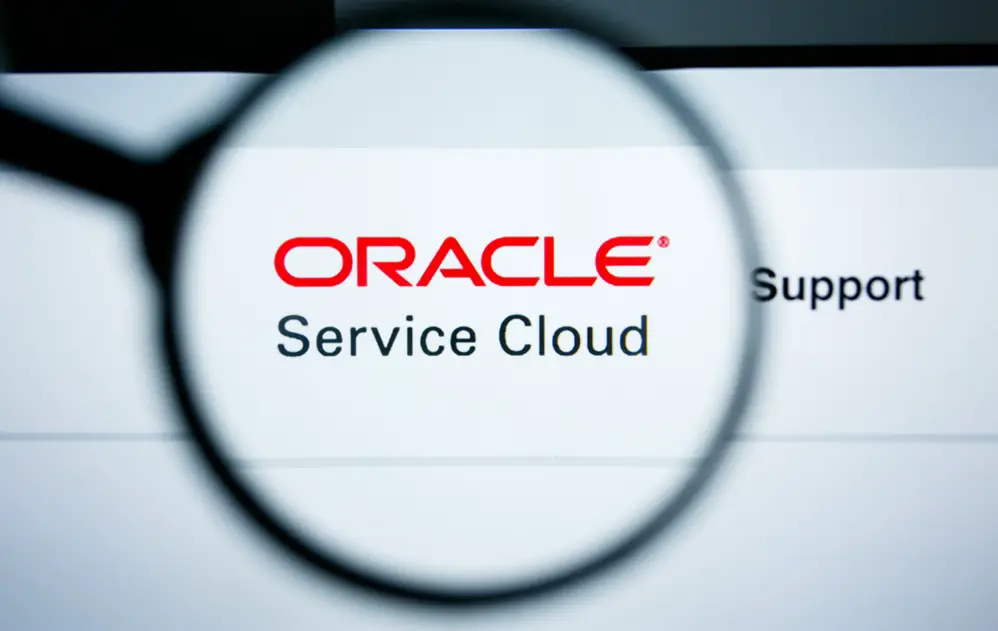 oracle service cloud website homepage